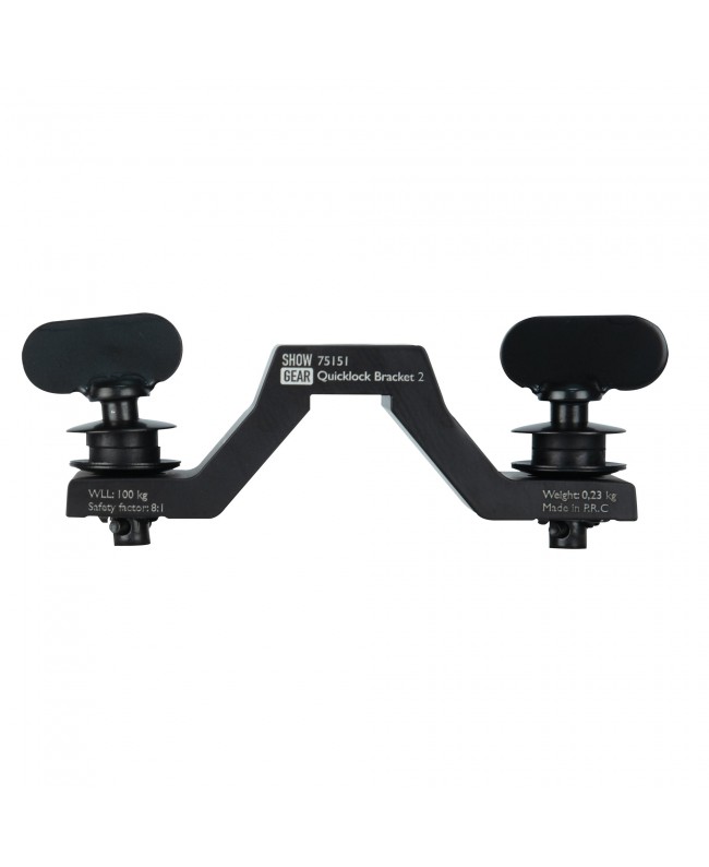 SHOWGEAR QuickLock Bracket 2 107 mm centre-to-centre distance Clamps