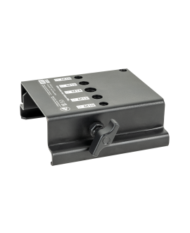 SHOWGEAR Zeltklemme WLL: 100 kg - Metall - schwarz Haken