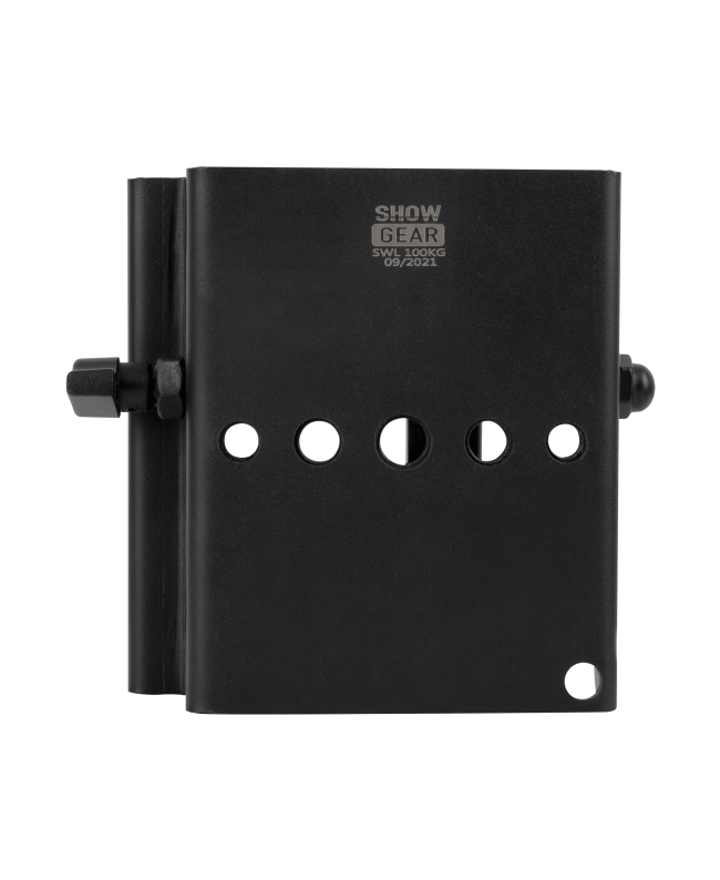 SHOWGEAR Zeltklemme WLL: 100 kg - Metall - schwarz Haken