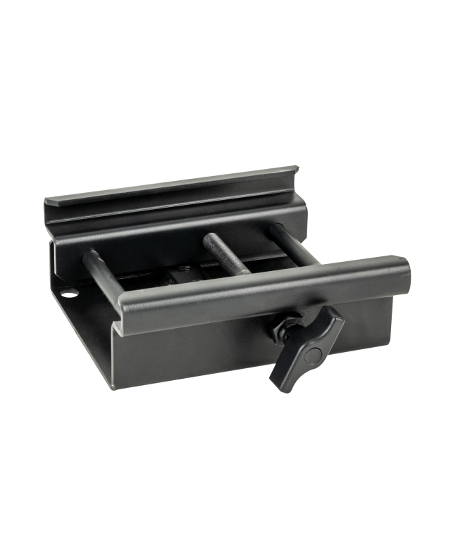 SHOWGEAR Zeltklemme WLL: 100 kg - Metall - schwarz Haken