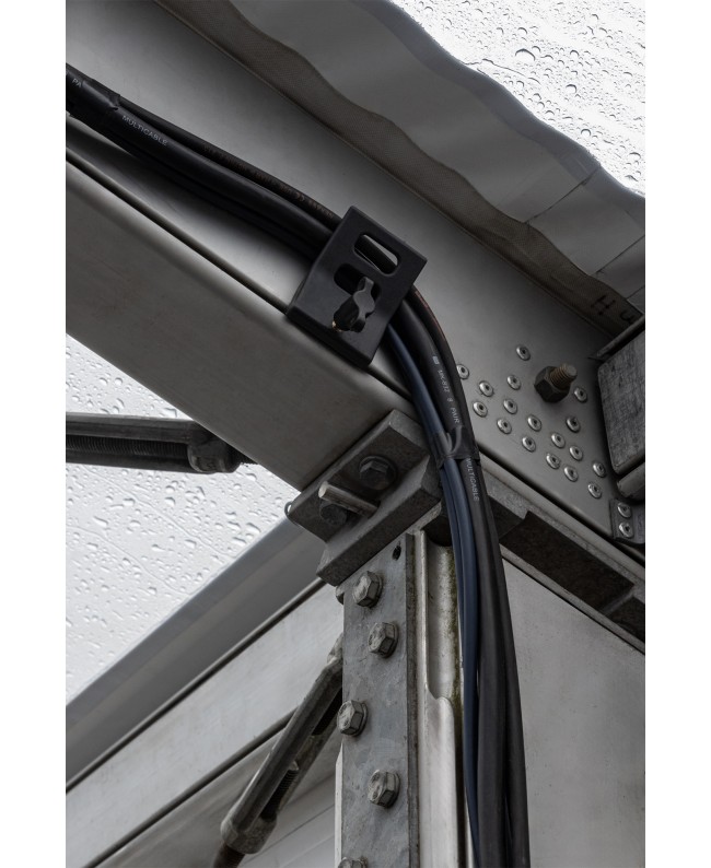 SHOWGEAR TC Clamp Einfaches und sauberes Kabelmanagement Haken