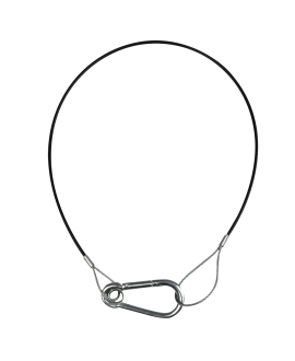 SHOWGEAR Cavo di sicurezza 2 mm, per mansioni leggere Cavi di sicurezza