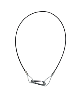 SHOWGEAR Cavo di sicurezza 4 mm, per mansioni pesanti Cavi di sicurezza