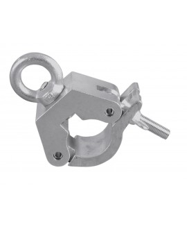 Eurolite TPC-51 Eye Ring Coupler, silver Clamps