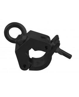 Eurolite TPC-51S Klammer mit Öse, schwarz Haken