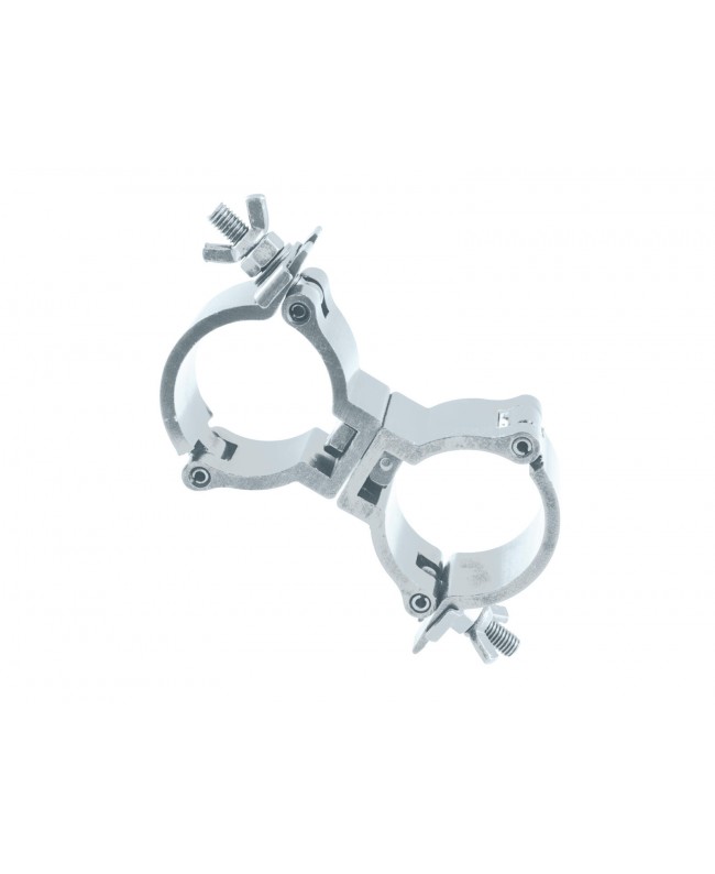 Eurolite TPC-15 Swivel Coupler, silver Clamps