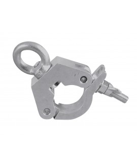 Eurolite TPC-31 Eye Ring Coupler, silver Clamps
