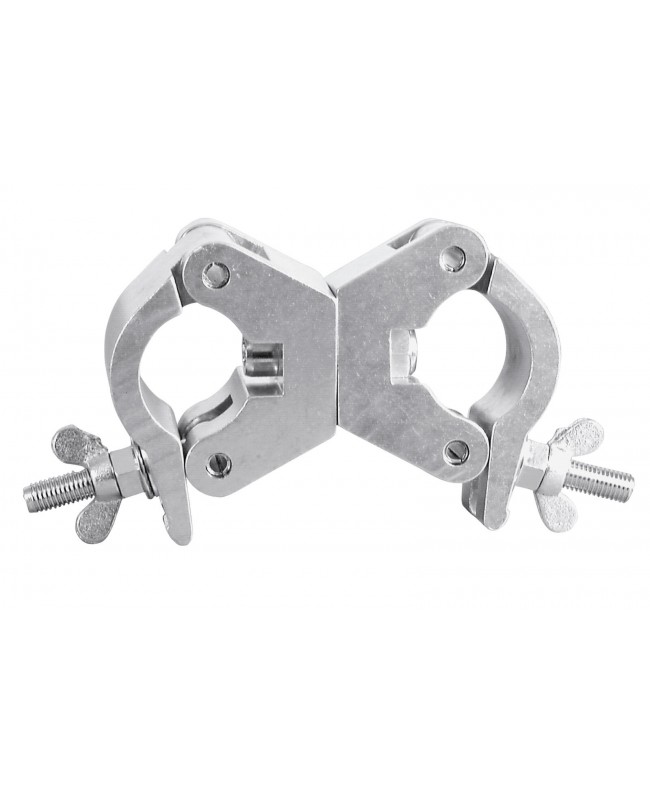 Eurolite TPC-35 Swivel Coupler, silver Clamps