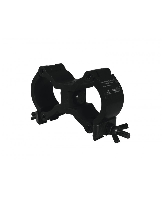 Eurolite DEC-30D Morsetto nero per 35 mm Ganci