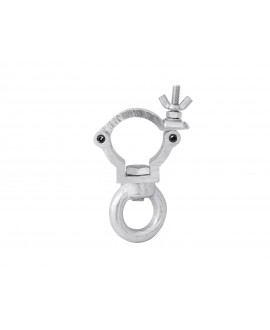 Eurolite DEC-30E Klammer mit Öse, silber Haken