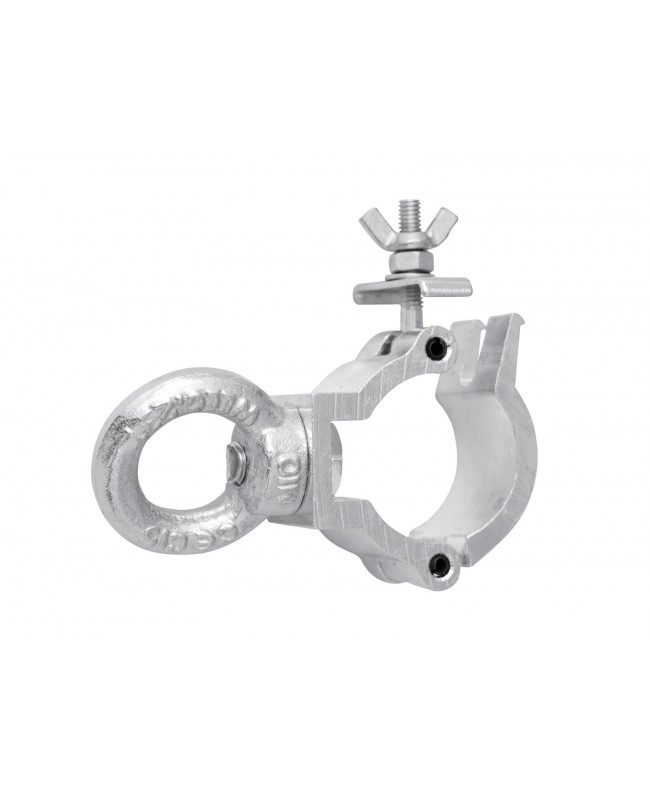 Eurolite DEC-30E Morsetto ad anello, argento Ganci