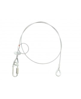 Saveking Sicherungsseil 3x1000 silber Sicherheitskabel