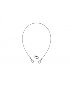 Eurolite Safety Bond A 4x1000mm fino a 15kg argento