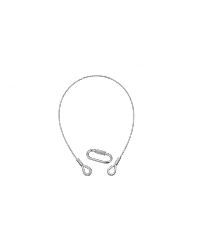 Eurolite Safety Bond B 6x1000mm up to 35kg silver Safety Cables