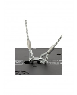 Eurolite Safety Bond A 4x1000mm up to 15kg black Safety Cables