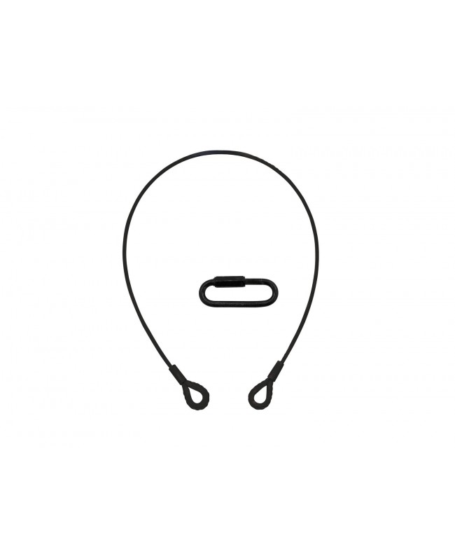 Eurolite Sicherungsseil B 6x1000mm bis 35kg sw Sicherheitskabel