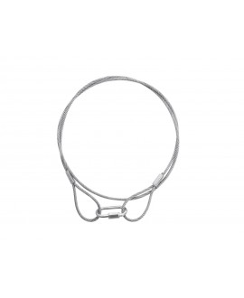 Eurolite Steel Rope (SC) 900x3mm silver Safety Cables