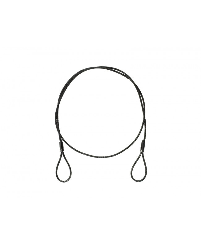 Eurolite Steel Rope (SC) 900x3mm black Safety Cables