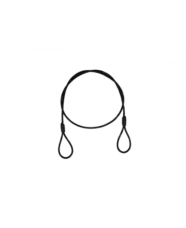 Eurolite Steel Rope (SC) 900x3mm black without quick link Safety Cables