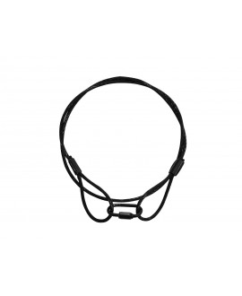 Eurolite Corda d'acciaio (SC) 900x4mm nero