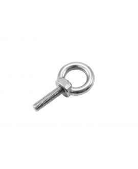 Eurolite Eye Bolt W-140 M8/30mm, Stainless Steel Accessori per tralicci