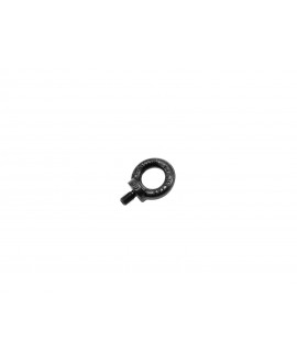 Safetex Eye Bolt M8/13mm, black galvanized drop forged