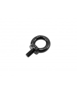 Safetex Eye Bolt M14/27mm, black galvanized drop forged