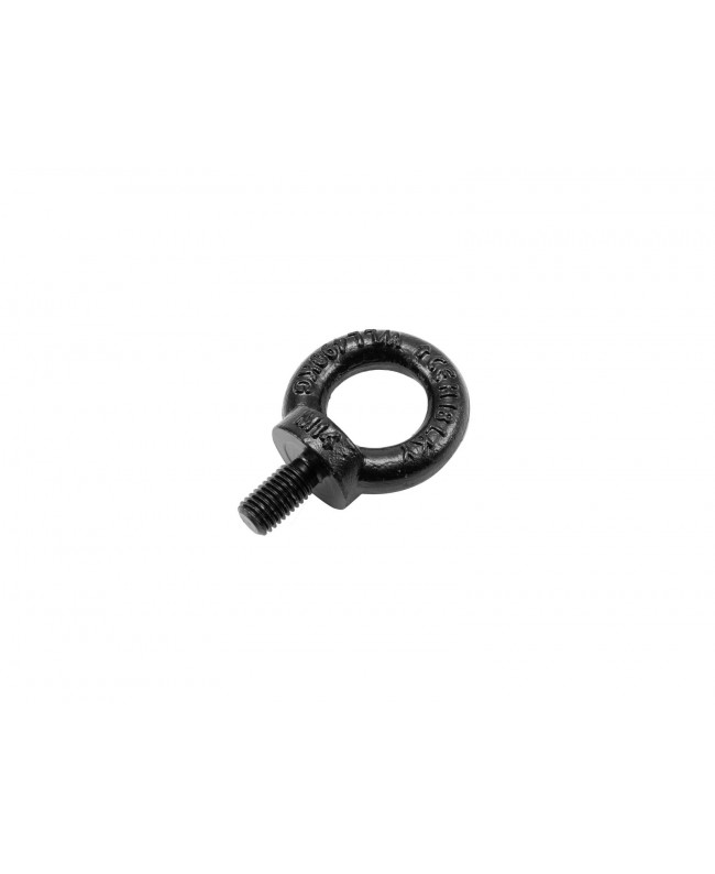 Safetex Eye Bolt M14/27mm, black galvanized drop forged