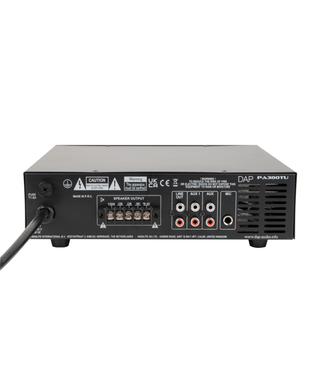 DAP PA-380TU Amplificatori