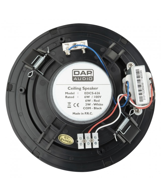 DAP EDCS-626 Black Ceiling Speakers