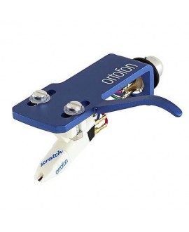 ORTOFON Om Scratch Weiß auf Sh4 Blau Headshell
