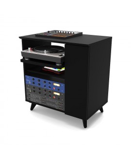 GLORIOUS Modular Side Rack Black HI-FI Furniture