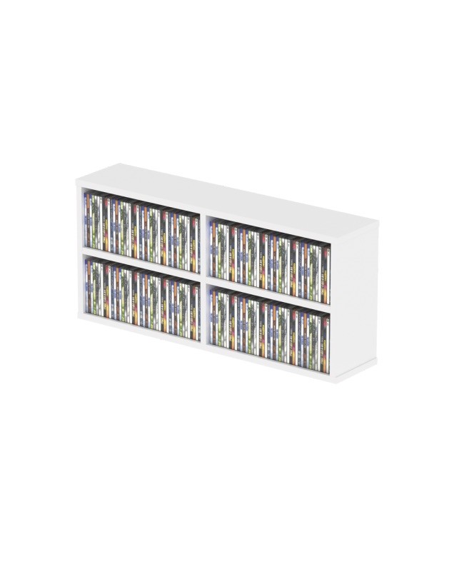GLORIOUS Cd Box 180 White Mobili HI-FI