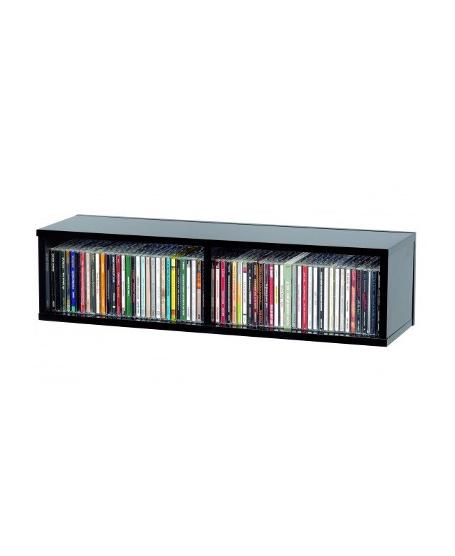 GLORIOUS Cd Box 90 Schwarz HI-FI Möbel