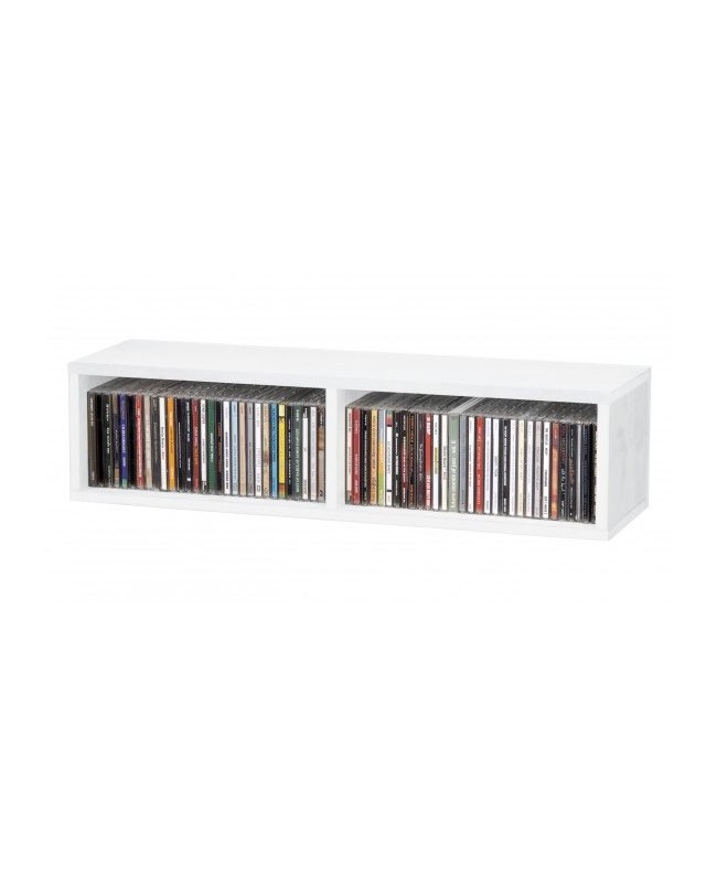 GLORIOUS Cd Box 90 Weiß HI-FI Möbel