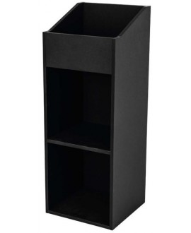 GLORIOUS Plattenständer 330 Schwarz HI-FI Möbel