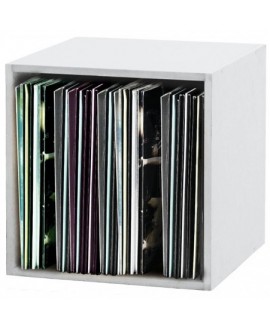 GLORIOUS Record Box 110 White HI-FI Furniture