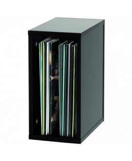 GLORIOUS Record Box 55 Black HI-FI Furniture