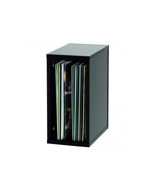 GLORIOUS Record Box 55 Black HI-FI Furniture