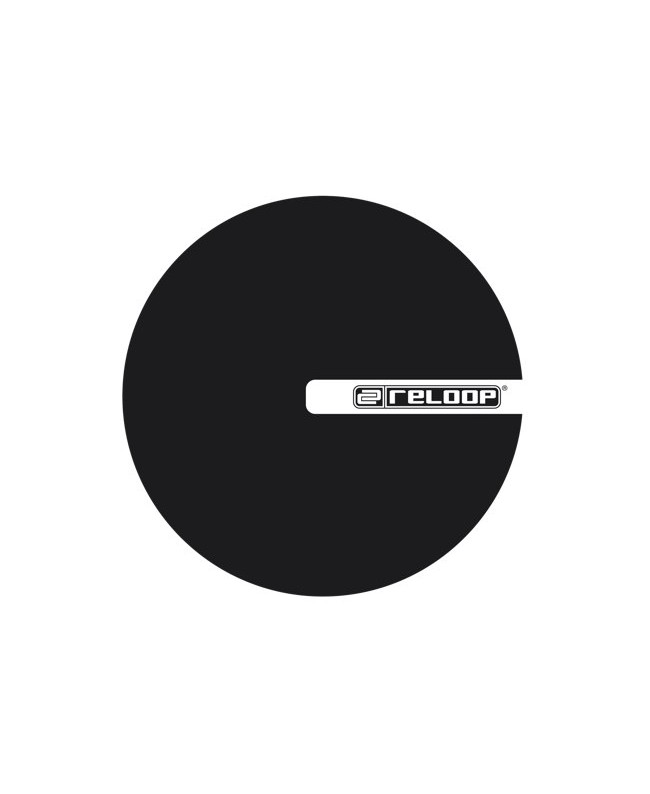 RELOOP Reloop Slipmat Logo Schwarz Zubehör