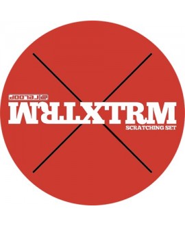 RELOOP Reloop Xtrm Scratching Set Rot Zubehör