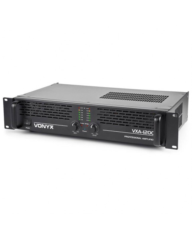 Vonyx PA Amplifier VXA-1200 II 2x 600W Amplificatori