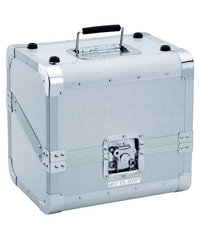 RELOOP 80 Record Case Silver Custodie vari
