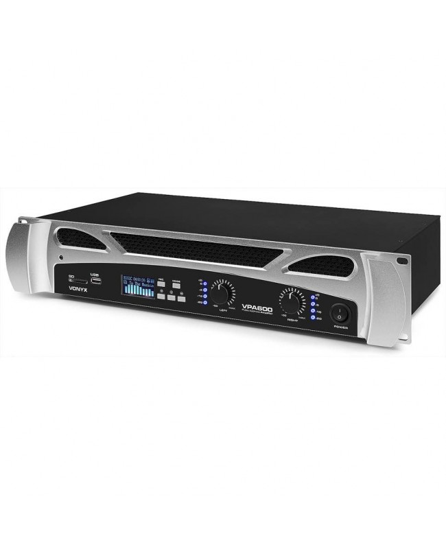 Vonyx VPA600 PA-Verstärker 2x 300W MP3, BT Endstufen