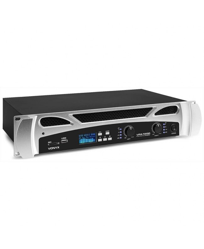 Vonyx VPA1500 PA Amplifier 2x 750W MP3,BT Amplificatori