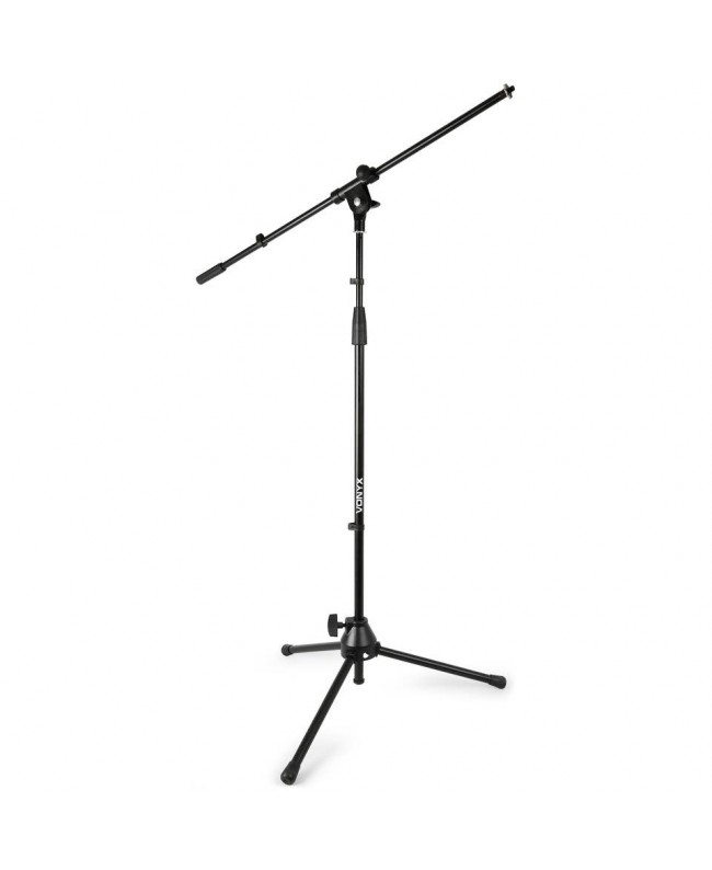 Vonyx MS10 Micro. Ständer + Boom Schwarz Mikrofon Stative