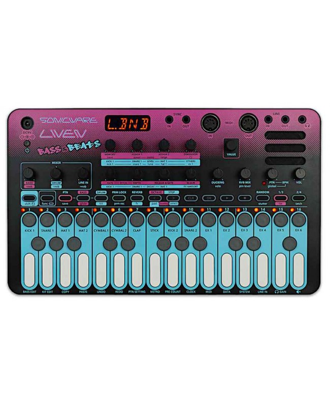 SONICWARE Liven Bass and Beats Synthesizer