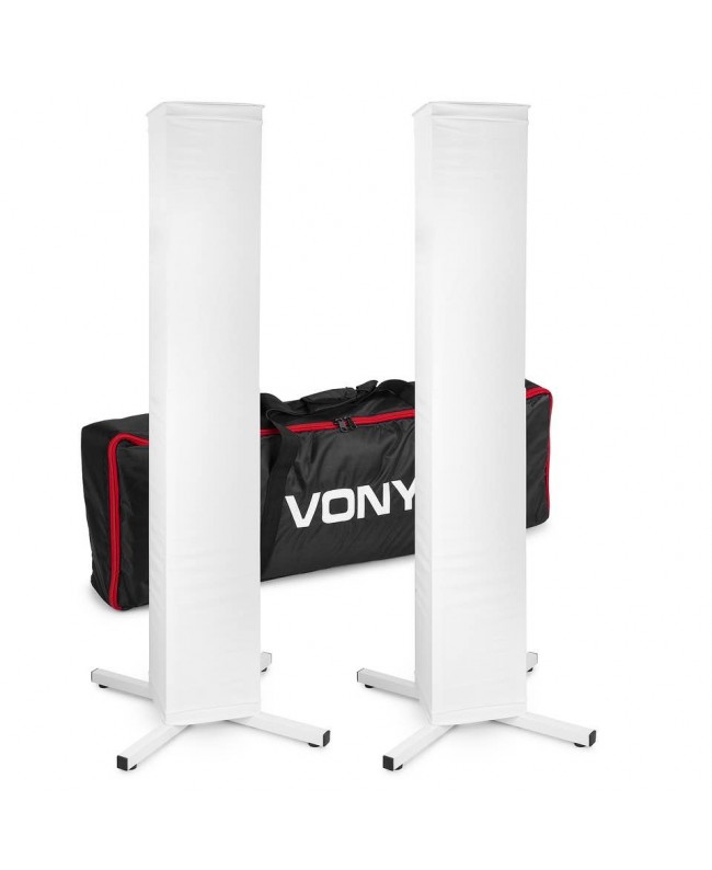 Vonyx DJP165 DJ Plinth Set +Lycra+Tasche Boxen Stative