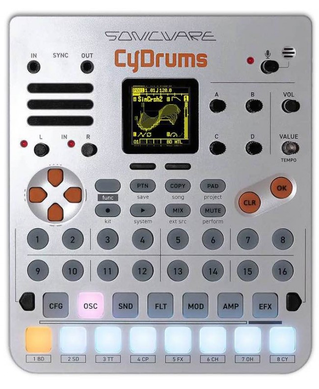 SONICWARE CyDrums Synthesizer
