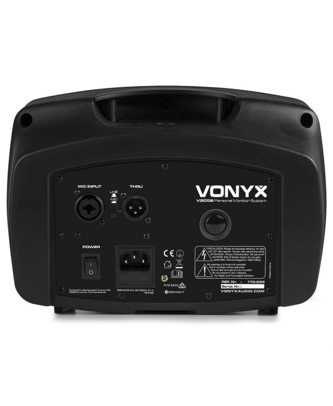 Vonyx V205B Personal Monitor System Diffusori a batteria